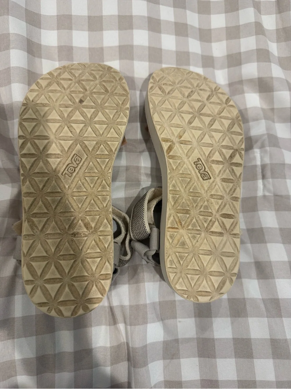 Teva Neutral Multicolor Strap Sandals